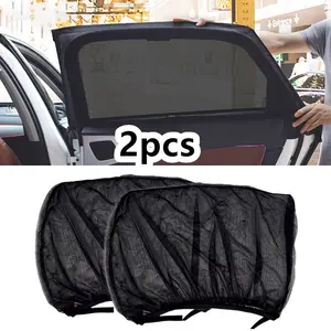 2pcs Layar Anti Nyamuk Tirai Matahari Kelambu Mobil Untuk Mobil Kecil Suv Untuk Mobil Kecil Suv