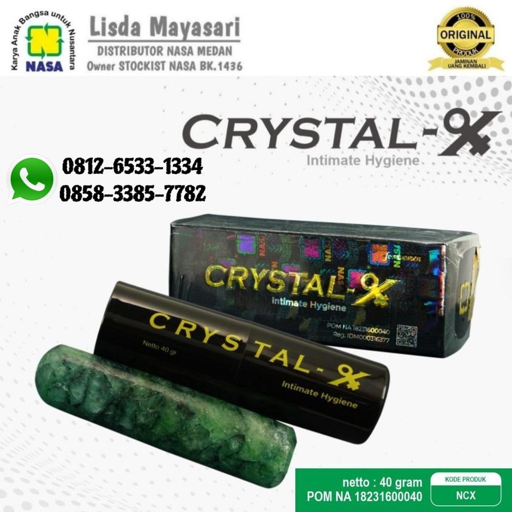 CRYSTAL X ASLI ORIGINAL | NCX CRISTAL X KRISTAL X STOCKIST NASA MEDAN