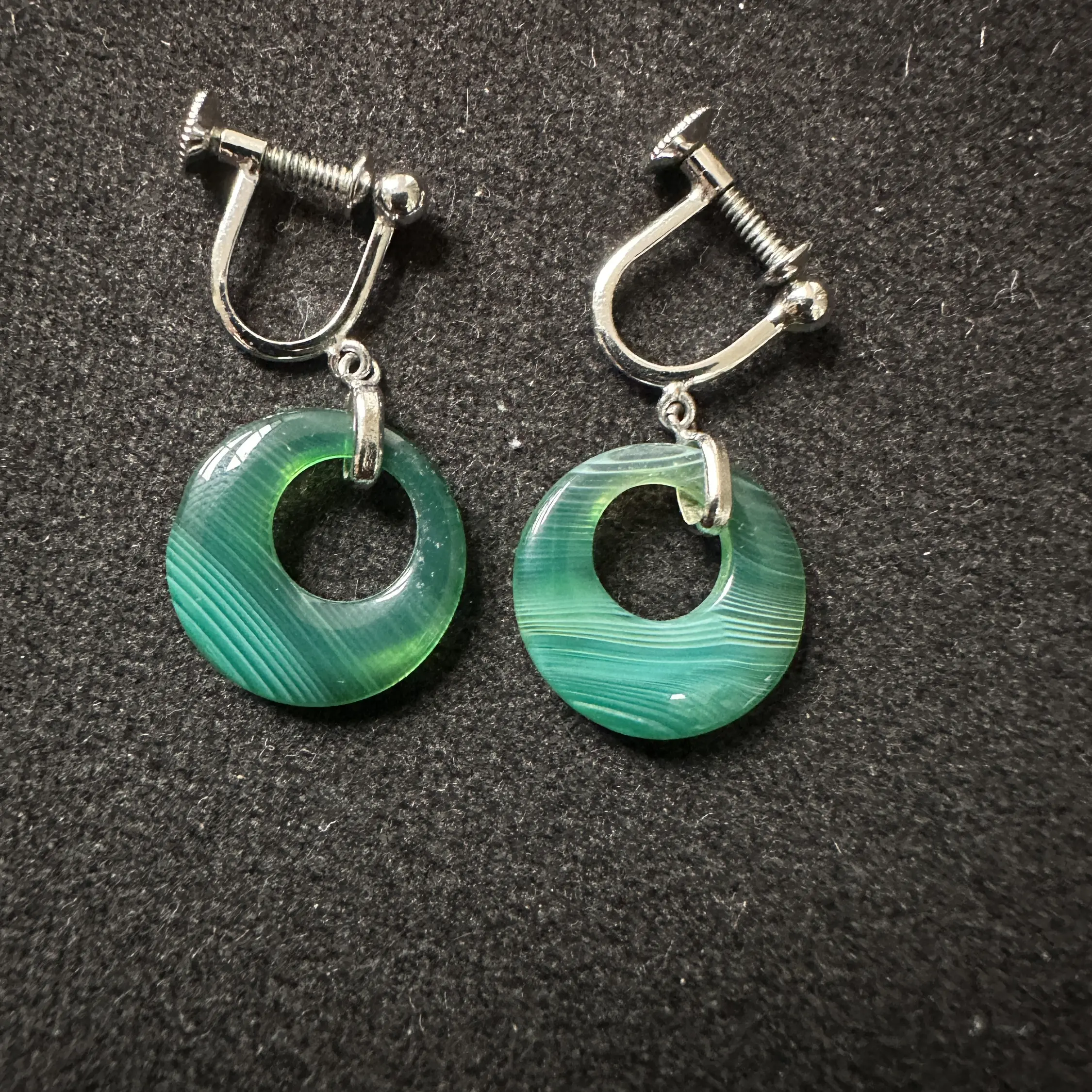 Malachite Drop Earrings