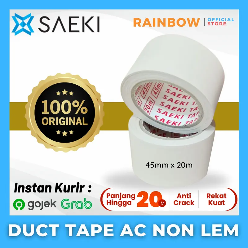 DUCT TAPE AC - BUKAN LEM SAEKI 12 METER 0