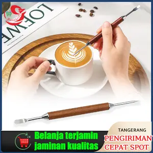 Motta Latte Art Espresso/Pen Dekorasi Kopi Barista Motta Latte Art Espresso