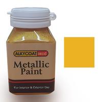 Gambar Alkycoat Deco Metallic Paint Cat Dekoratif Metalik 100g - G871 (Gold) dari ALKYCOAT Paint Kab. Sidoarjo 5 Tokopedia