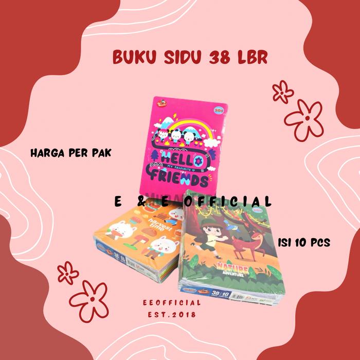 Gambar BUKU SIDU 38 LEMBAR / SINAR DUNIA dari E&amp;E Stationary Kota Tangerang Tokopedia