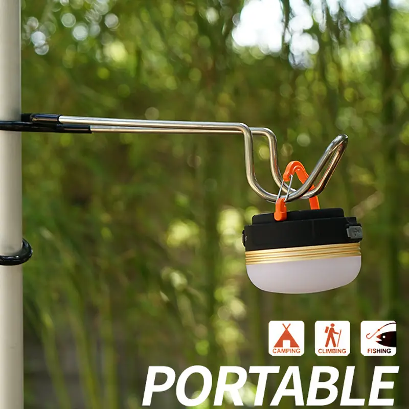 Holder Lampu Tiang Flysheet/Holder Gantungan Lampu Camping/Camping Multufunction Lighting Holder/Camp Out Hanger Lamp 7
