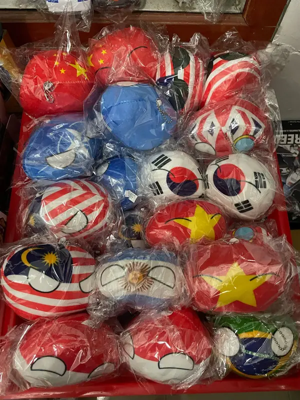 Boneka Bola Dunia Boneka Country ball Mini 20cm SIP Hadiah Ulang Tahun 1