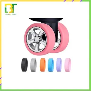 LBT Pelindung Roda Koper Silikon Cover Roda Koper Protector Ring Karet Pengganti Roda Koper Isi 8 Pcs