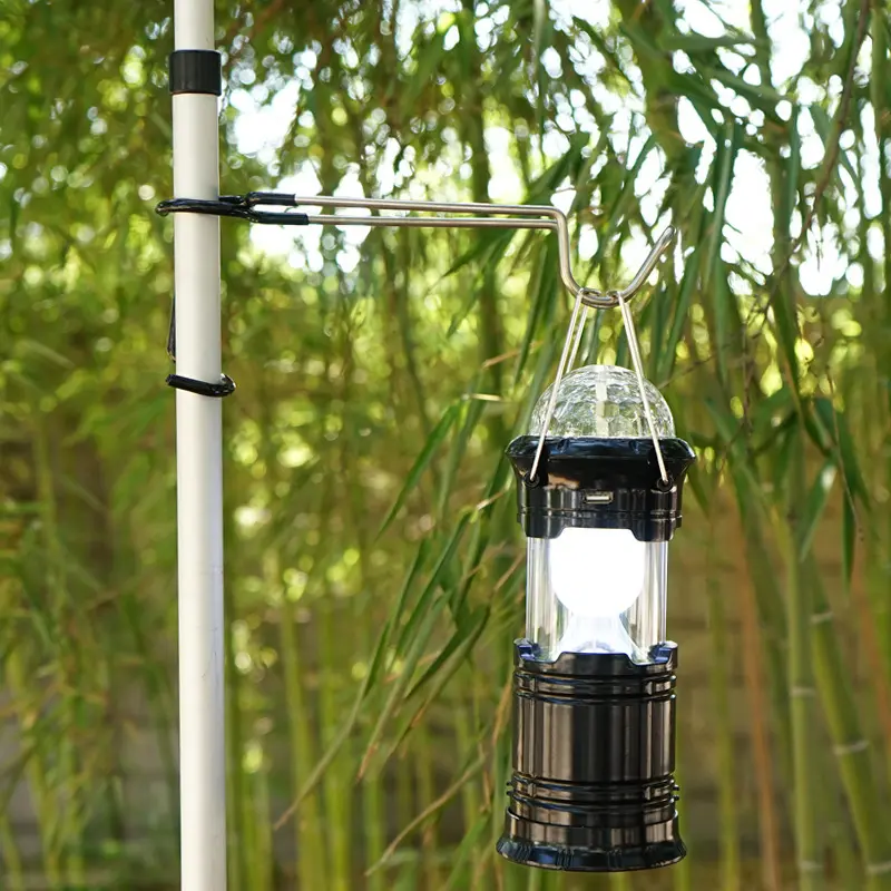 Holder Lampu Tiang Flysheet/Holder Gantungan Lampu Camping/Camping Multufunction Lighting Holder/Camp Out Hanger Lamp 6