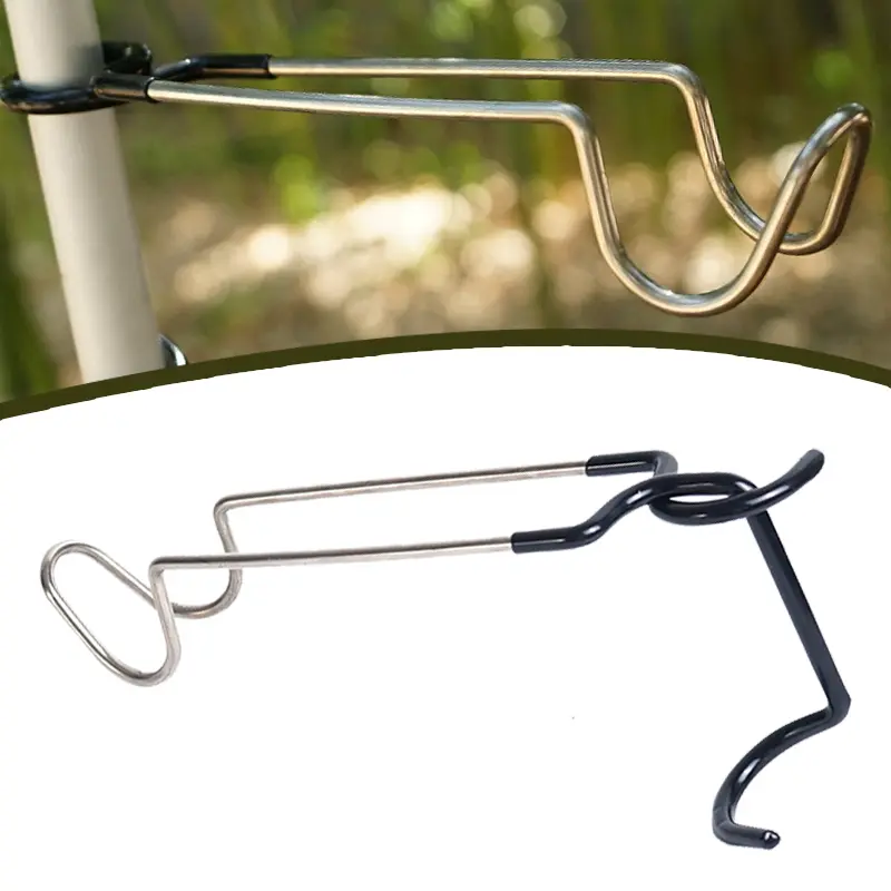 Holder Lampu Tiang Flysheet/Holder Gantungan Lampu Camping/Camping Multufunction Lighting Holder/Camp Out Hanger Lamp 0