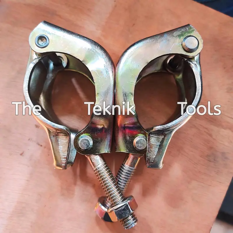 Clamp Pipa Scafolding Hidup / Mati Size 1,5 Inch Klem Penjepit Pipa Steger 3