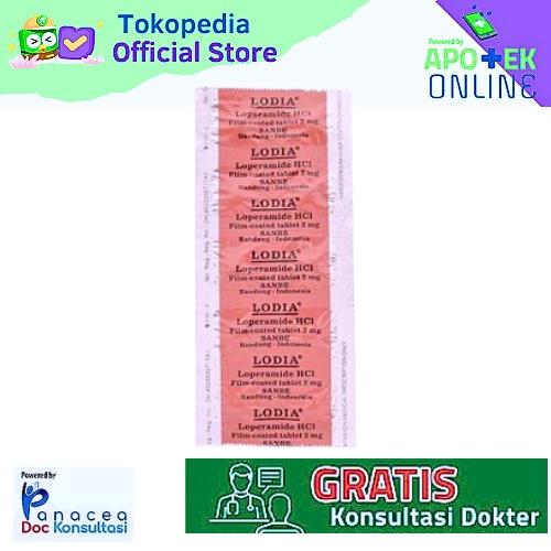 LODIA 2 MG STRIP 10 TABLET