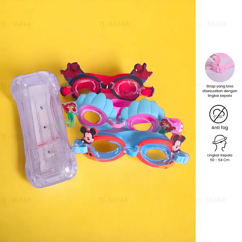 Kacamata Renang Anak Karakter Lucu 0