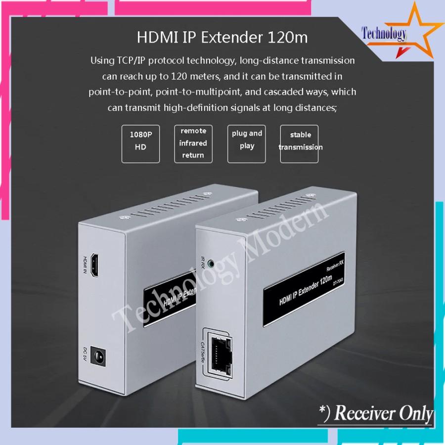 (Transmitter Only) HDMI IP Extender 120 Meter Over Switch UTP LAN 1080P