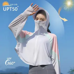 Jaket Olahraga Wanita Anti UV Jeket Pelindung Matahari