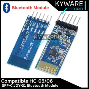 SPP-C JDY-31 Bluetooth Serial Module Compatible Arduino HC-05 HC-06
