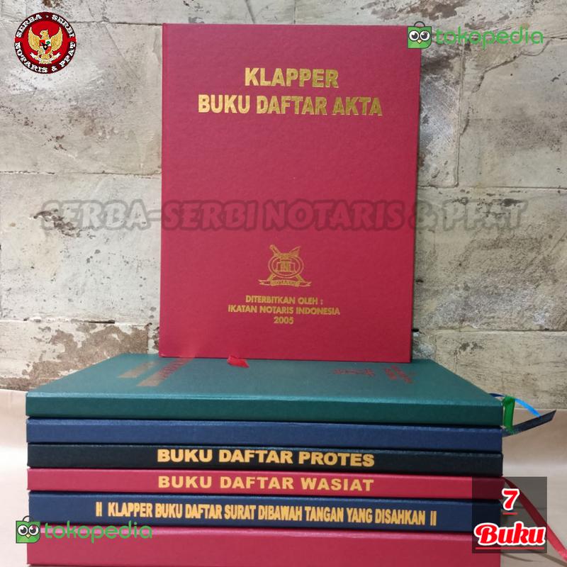1 SET 7 BUKU PROTOKOL NOTARIS / BUKU KHUSUS NOTARIS - Shop | Tokopedia