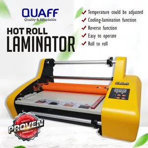 Quaff Hot & Cold Roll Laminator Ukuran A3 Dengan Fungsi Terbalik Fm - 365