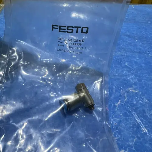 Fitting Speed Control Festo 6mm Drat M5 GRLA M5-QS-6-RS-D 3
