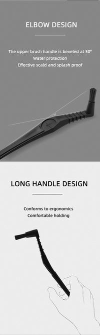 Gambar MHW-3BOMBER - Coffee Machine Cleaning Elbow Brush/ Coffee Grinder Head Brush/ Coffee Machine Cleaning Brush/ Espresso Brush/ Sikat Kopi/ Sikat Espresso/ Pembersih Mesin Espresso/ Kuas Pembersih Mesin Kopi dari Trosten Kab. Tangerang 4 Tokopedia