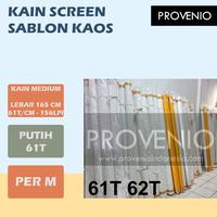 Gambar Nectex 61T Kain Screen Mesh Polyester Putih Sablon Kaos 156 LPI dari Provenio Indonesia Kota Administrasi Jakarta Timur 1 Tokopedia