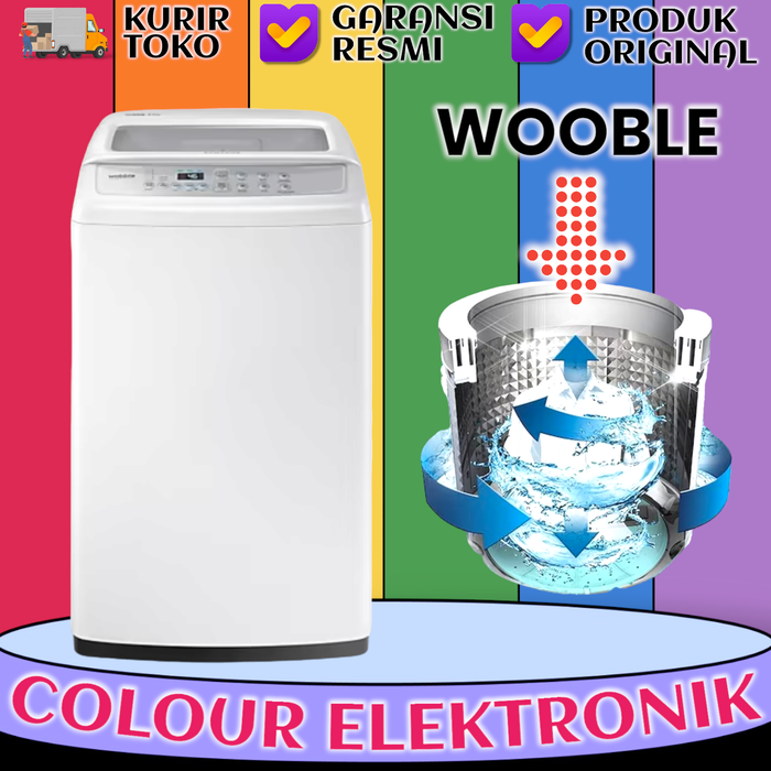 Gambar SAMSUNG MESIN CUCI TOP LOADING 7 Kg WA70H4200 | WA70H4200SW | Wooble dari Colour Elektronik Kota Tangerang Tokopedia