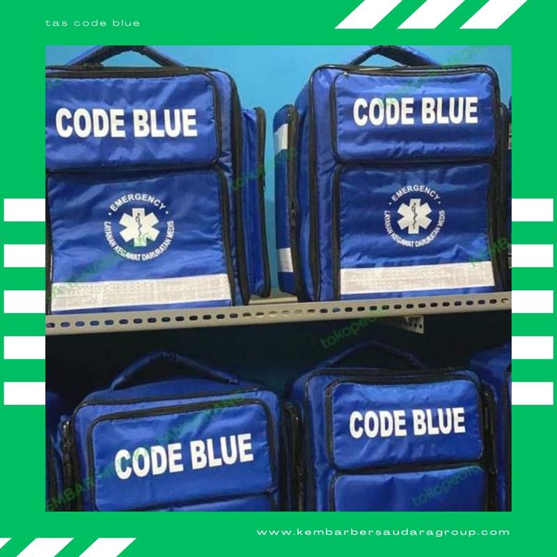 TAS CODE BLUE PREMIUM FREE SABLON LOGO SESUAI INSTANSI - Shop | Tokopedia