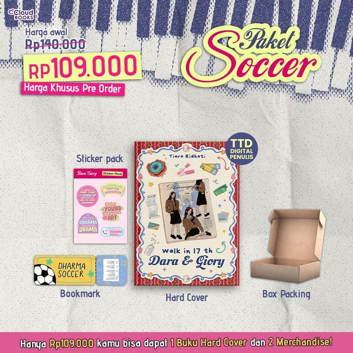 Gambar Pre Order Buku Novel - Dara & Giory By Tiara Ridhati - Bumi Fiksi dari Bumifiksimedan001 Kota Medan Tokopedia