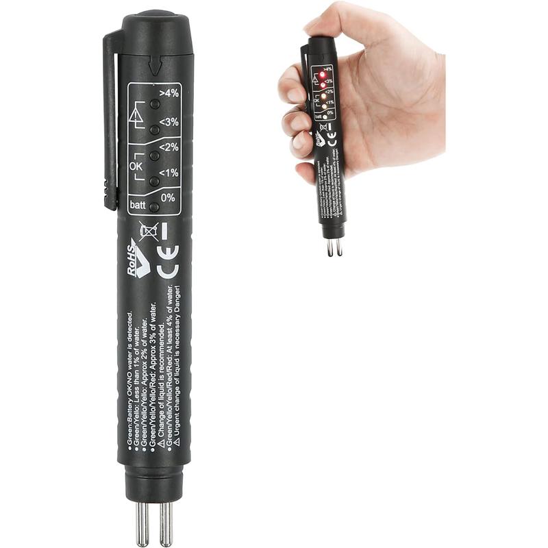 Brake Fluid Oil Tester Minyak Rem 5 Indikator LED - HB050 - Black 4