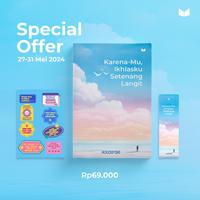 Gambar [ Promo ] Pre Order Buku Self Improvement - Karena-Mu, Ikhlasku Setenang Langit Penulis: Kitairae - Bumi Fiksi dari Bumifiksimedan001 Kota Medan 1 Tokopedia