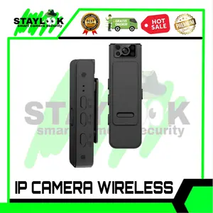 Mini kamera cctv HD 1080P 180° Mini Camcorder Dash Cam Police Body Motorcycle Bike Motion Camera Desain Magnetik Rekaman