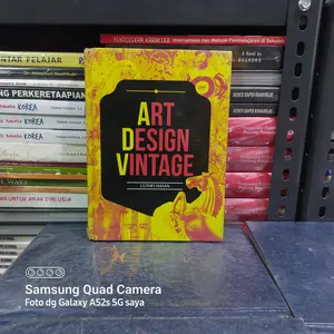 Buku Original ART DESIGN VINTAGE LUTHFI HASAN Hard Cover