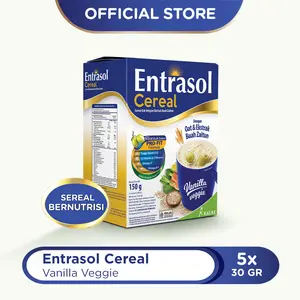 ENTRASOL CEREAL VANILLA VEGGIE (5 Sachet @30gr)