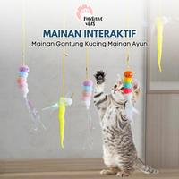 Gambar Mainan Interaktif Penggoda Kucing Model Gantung Otomatis Tikus Bel - Ayam dari Pawsitive Official Kab. Tangerang 1 Tokopedia