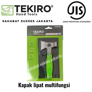 TEKIRO kapak multifungsi 7 in 1 / kampak lipat multi fungsi