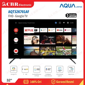 TV AQUA 32 Inch LED AQT32K701AF (FHD - Google TV) Batam