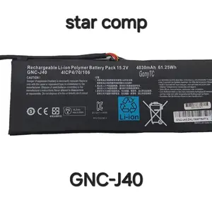 Baterai Gigabyte P34W V3 V4 V5 P34K V3 V5 V7 P34F V5 P34G V2 GNC-J40