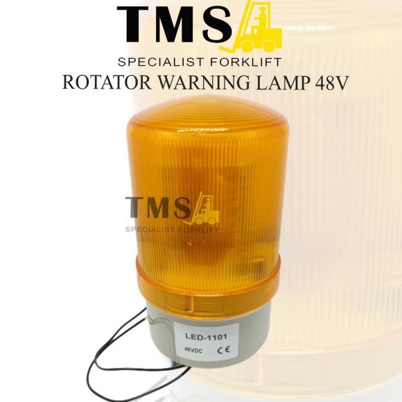 Rotator Warning Light 48V Lampu Rotari Strobe Forklift Universal Light