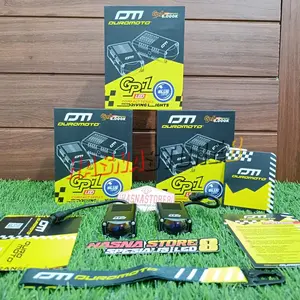 DUROMOTO GP1 LAMPU FOGLAMP LED MOTOR MOBIL BLUE LENS