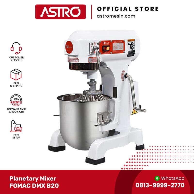 Mixer Roti Planetary Planetary Mixer Atau Mesin Pengaduk Adonan Roti 15 Liter FOMAC - Shop ...