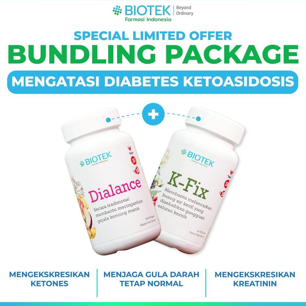 DIALANCE X K-FIX / Obat Diabetes Ketoasidosis - 60 Kapsul