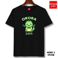 Gambar Kaos Pria Wanita Premium Distro Korean 3D Dino Dragon -  Baju Atasan Sablon Pria Wanita - NORD3-HITAM, S dari ORORA INDONESIA_NEW Kab. Tangerang 3 Tokopedia