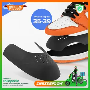 Protector Kepala Sepatu Anti Crease Shoe Head - AJ1 - Hitam