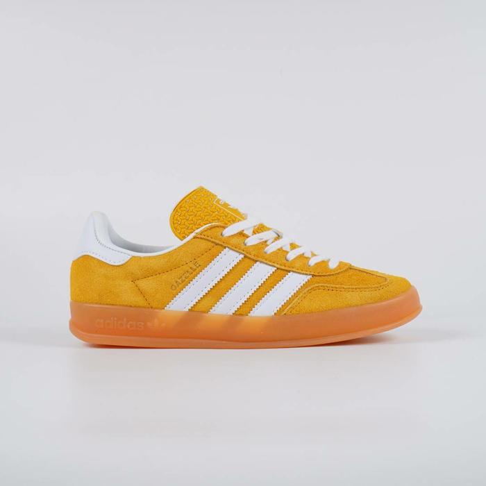 adidas gazelle silver green womens adidas Gazelle Indoor Orange Peel White (W)