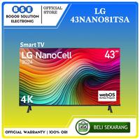 Gambar TV LG NanoCell 43 Inch LG 43NANO81TSA 4K HDR Smart TV LG NANO81 43 Inch LG 43NANO80ASA LG TV 43NANO80 - 43NANO81TSA dari Bogor Solution Electronic Kota Bogor 1 Tokopedia