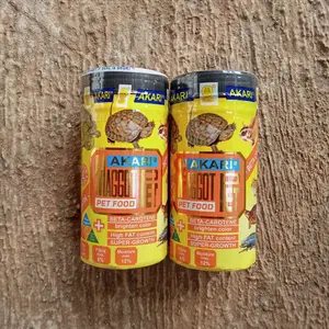 AKARI MAGGOT PET PAKAN MAKANAN KURA-KURA AQUARIUM