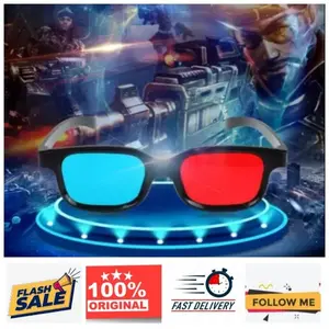 kacamata 3d red cyan anaglyph kacama virtual reality