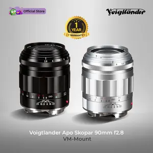 Voigtlander Lens 90mm f2.8 VM APO-Skopar for Leica M - Mount | Lensa Manual Fokus - Resmi