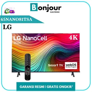 TV LG NanoCell 65 Inch Smart TV LG NANO81 65 Inch 65NANO81TSA 4K HDR