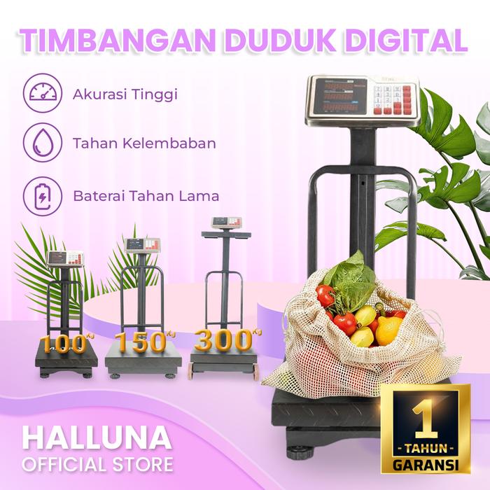 Gambar Timbangan duduk digital 100kg matrix Garansi 3 bulan dari halluna Kota Semarang Tokopedia