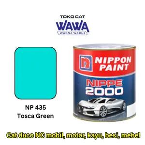 cat duco Nippe 2000 TOSCA green np435 1kg Nippon paint