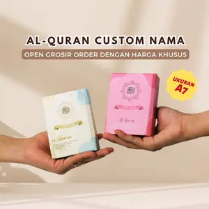 AL-QUR'AN CUSTOM NAMA [MINI SERIES UKURAN A7]